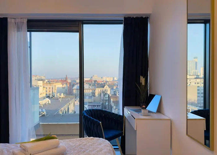 Urban Global Premium 8th Floor No 16, Free Garage, Self Check-in, No Deposit * Katowice